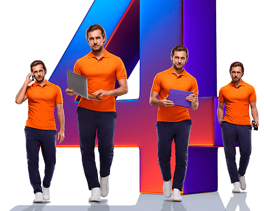 Великолепная четверка Ростелеком в&nbsp;село Елизаветинка (Омская область)